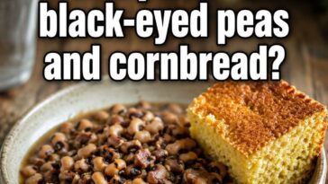 Slow Cooker Black-Eyed Peas with Cornbread