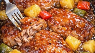 Slow Cooker Hawaiian Pork Chops