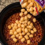 Slow Cooker Tater Tot Chili