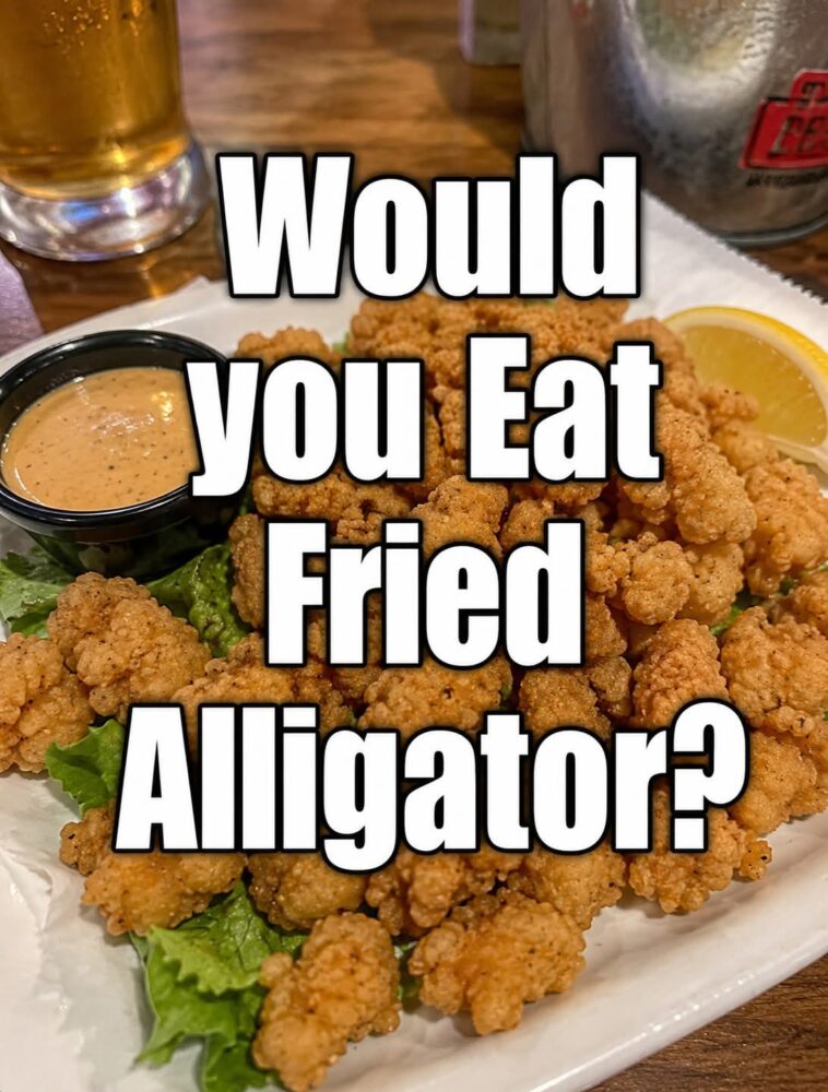 Southern Fried Alligator Bites