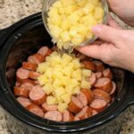 Sweet & Sour Sausage and Pineapple Slow Cooker