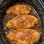 Amish Apricot Chicken 3-Ingredient In Slow Cooker