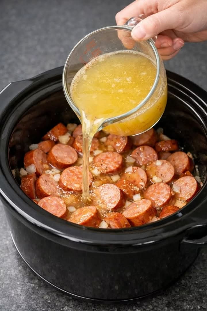 Amish Kielbasa Noodle Feast