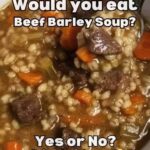 Beef & Barley Soup