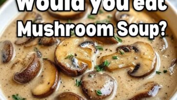 Creamy Mushroom Soup Recipe