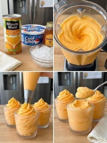 Creamy Orange Whip Dessert Cups
