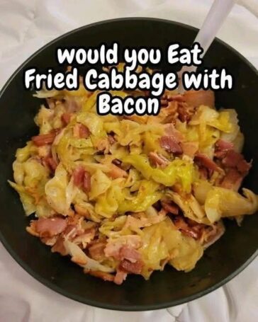 Fried Cabbage with Bacon