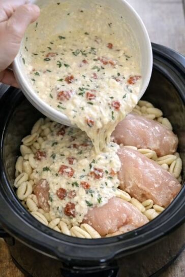 Goat Cheese Chicken Cavatelli