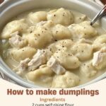 Slow cooker Southern Dumplings