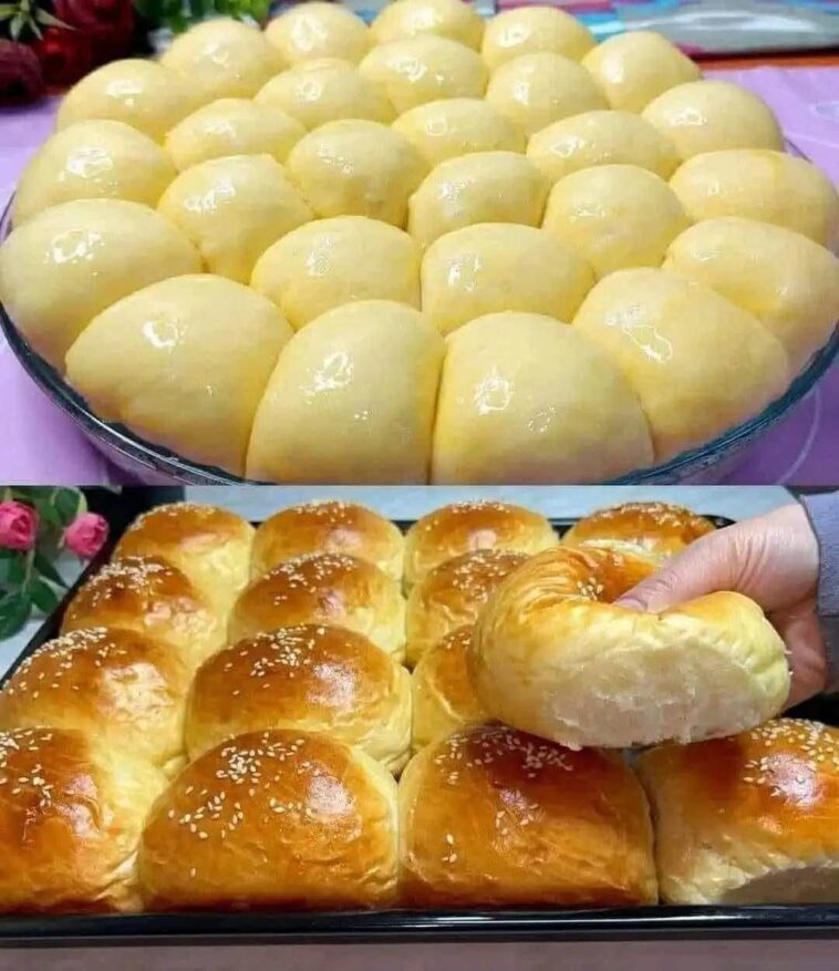 MILK BRIOCHE ROLLS 🥐