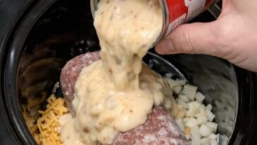 Slow Cooker Bacon Burger Beef (Easy 5-Ingredient Dinner)