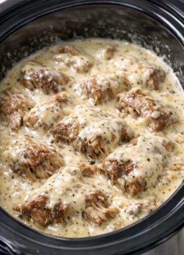 Slow Cooker Beef Stroganoff