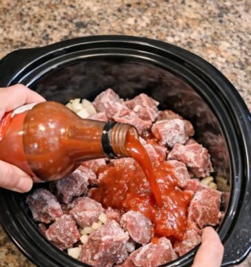 Slow Cooker Bloody Mary Beef Bites