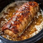 Slow Cooker Golden Ale Pork Tenderloin
