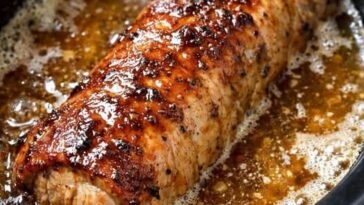 Slow Cooker Golden Ale Pork Tenderloin