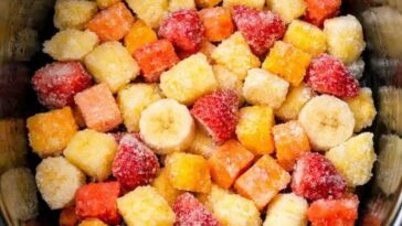 Slow Cooker Tropical Fruit Dessert (Just 4 Ingredients!)
