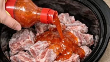 Sweet-Tangy Catalina Beef Ribs In Slow Cooker
