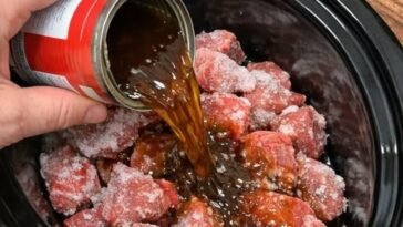 Slow Cooker Back to School Beef Bites
