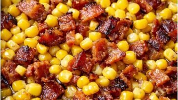 Slow Cooker Bacon and Corn