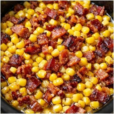 Slow Cooker Bacon and Corn