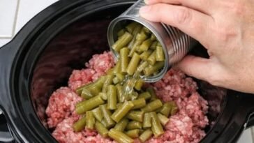Slow Cooker Beef and Green Bean Stew
