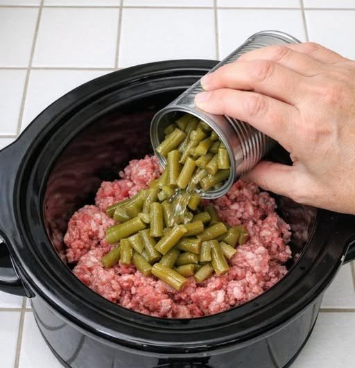 Slow Cooker Beef and Green Bean Stew
