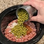 Slow Cooker Beef and Peas Dinner
