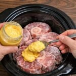 Slow Cooker Cheesy Beef Shank Supper