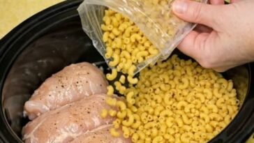 Slow Cooker Chicken and Macaroni