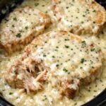 Slow Cooker Creamy Ranch Pork Chops