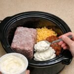 Slow Cooker Creamy Taco Beef Dip