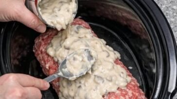 Slow Cooker Mushroom Swiss Beef Dip Sandwiches