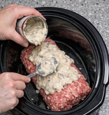 Slow Cooker Mushroom Swiss Beef Dip Sandwiches