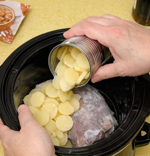 Slow Cooker Poor Man Back to School Beef
