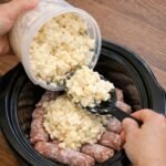 Slow Cooker Potato Salad Beef Sausage