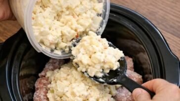 Slow Cooker Potato Salad Beef Sausage