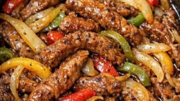 Slow Cooker Steak Fajitas
