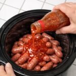 Sweet Chili Beef Smokies in the Slow Cooker