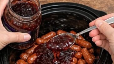 Sweet Plum Beef Smokies