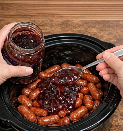 Sweet Plum Beef Smokies