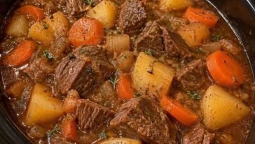 Cozy Crockpot Beef Stew