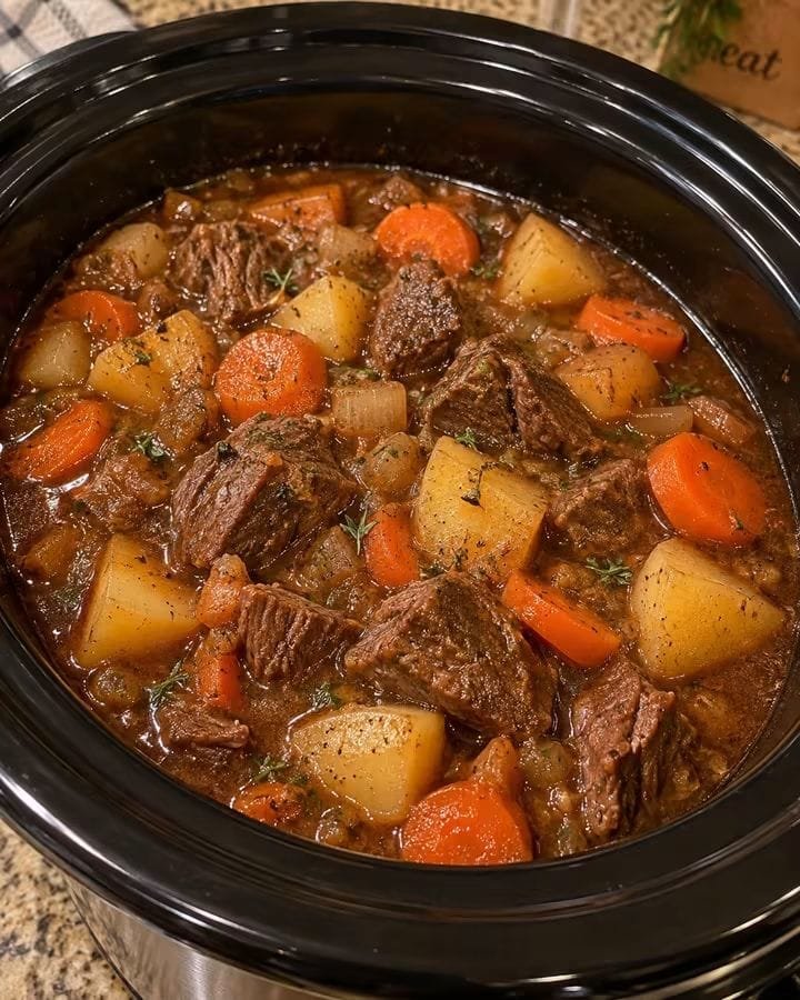 Cozy Crockpot Beef Stew