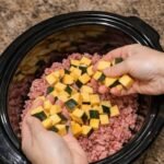 Slow Cooker Beef and Acorn Squash