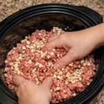 Slow Cooker Beef and Oat Mash