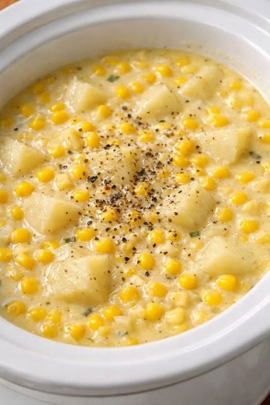 Slow Cooker Corn Chowder
