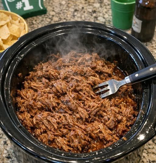 Slow Cooker Kickoff Beef