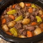 Slow Cooker Mississippi Beef Stew