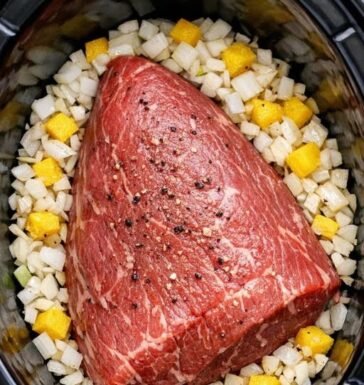 Slow Cooker Patriot Roast with Pepperoncini