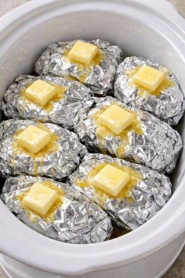 Slow Cooker Ranch Steak Packets
