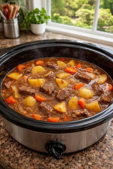 Thick and Cozy Crock Pot Beef Stew